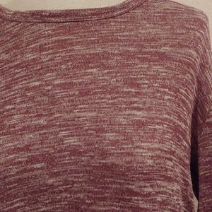 Old Navy open back sweater with liner
